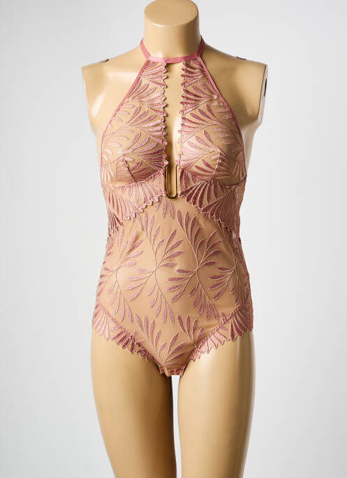 Body lingerie rose AUBADE pour femme