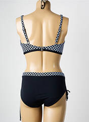 Maillot de bain 2 pièces noir DAVID pour femme seconde vue