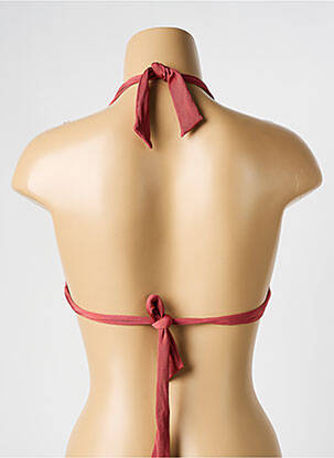 Haut de maillot de bain stretch haut soutien-gorge emboitant rose WATERCULT femme