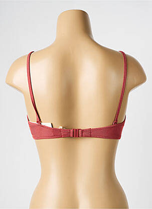 Haut de maillot de bain stretch haut soutien-gorge emboitant rose WATERCULT femme