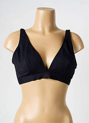 Haut de maillot de bain stretch haut soutien-gorge emboitant noir D NU D femme