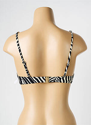 Haut de maillot de bain stretch haut soutien-gorge push-up noir AUBADE femme