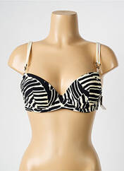 Haut de maillot de bain noir AUBADE pour femme seconde vue