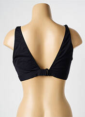 Haut de maillot de bain noir D NU D pour femme seconde vue