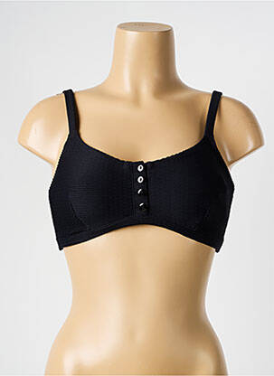 Haut de maillot de bain noir DNUD pour femme