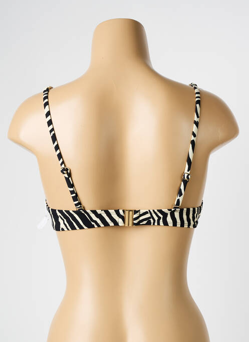 Haut de maillot de bain stretch haut soutien-gorge push-up noir AUBADE femme