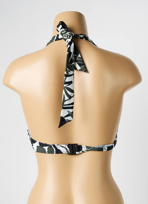 Haut de maillot de bain stretch haut soutien-gorge push-up vert AUBADE femme