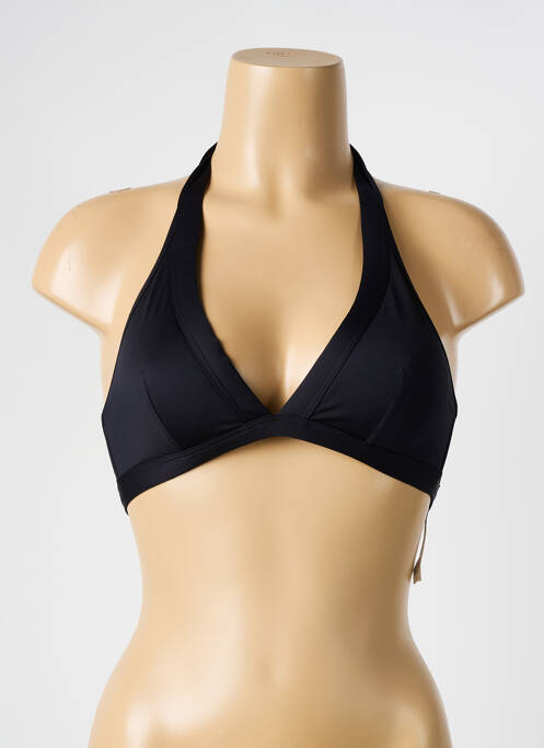 Haut de maillot de bain noir LE BOURGET pour femme