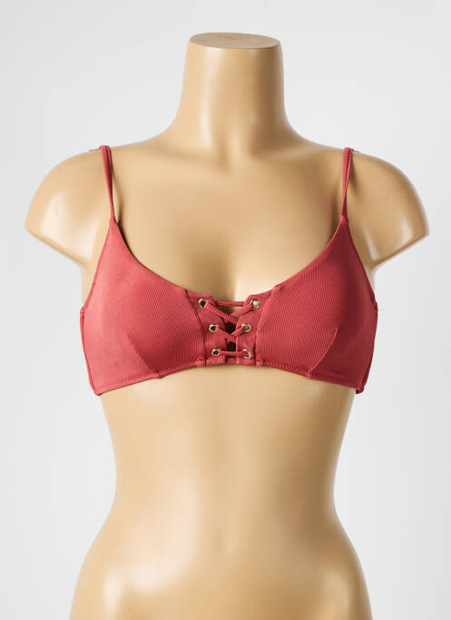 Haut de maillot de bain rose WATERCULT pour femme