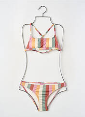 Maillot de bain 2 pièces jaune PROTEST pour fille seconde vue