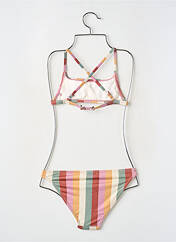 Maillot de bain 2 pièces jaune PROTEST pour fille seconde vue