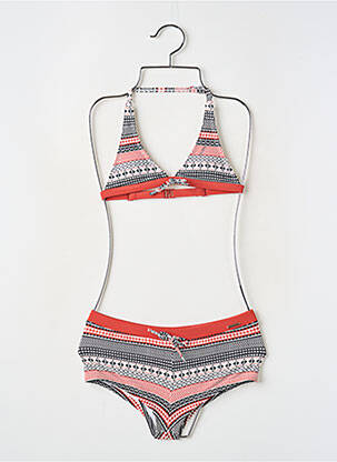 Maillot de bain 2 pièces haut soutien-gorge avec mousse de rembourrage amovible noir PROTEST fille