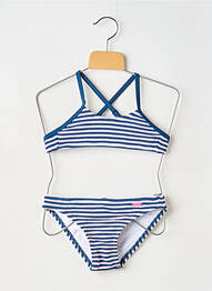 Maillot de bain 2 pièces stretch bleu PROTEST fille