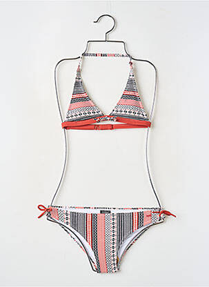Maillot de bain 2 pièces haut soutien-gorge avec mousse de rembourrage amovible noir PROTEST fille