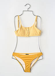 Maillot de bain 2 pièces bralettes jaune PROTEST fille