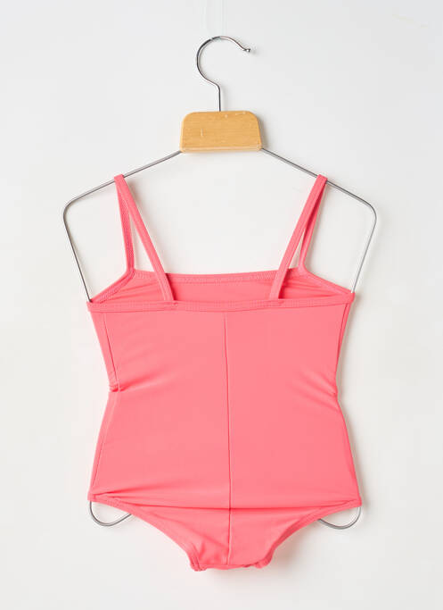 Maillot de bain 1 pièce rose LAGON BLEU pour fille