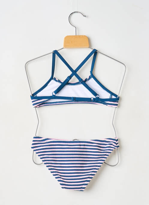 Maillot de bain 2 pièces bleu PROTEST pour fille