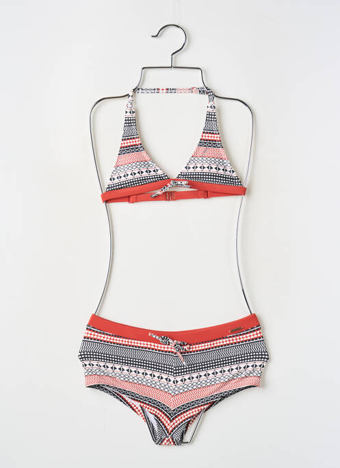 Maillot de bain 2 pièces noir PROTEST pour fille