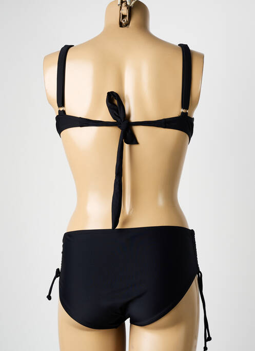 Maillot de bain 2 pièces noir DAG ADOM femme