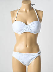 Maillot de bain 2 pièces blanc YSABEL MORA pour femme seconde vue