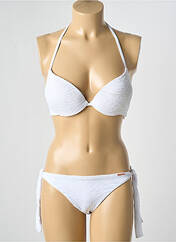 Maillot de bain 2 pièces blanc YSABEL MORA pour femme seconde vue