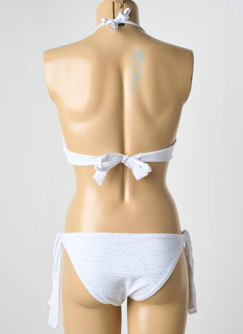 Maillot de bain 2 pièces blanc YSABEL MORA pour femme