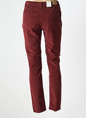 Pantalon slim stretch taille normale marron KANOPE femme