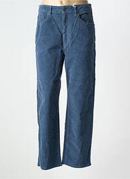 Pantalon droit stretch taille normale bleu KANOPE femme