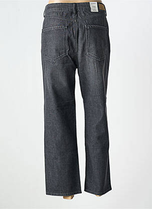 Jeans coupe droite stretch taille normale noir KANOPE femme