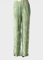 Pantalon droit vert MKT STUDIO pour femme seconde vue