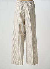 Pantalon large beige GRACE & MILA pour femme seconde vue