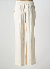 Pantalon large beige MKT STUDIO pour femme seconde vue