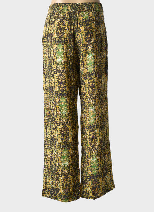 Pantalon large tissage popeline taille normale vert MKT STUDIO femme
