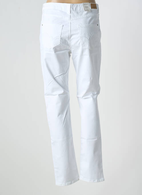 Jeans coupe slim stretch taille normale blanc KANOPE femme