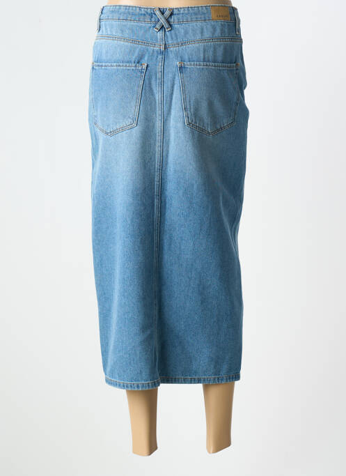 Jupe longue bleu KANOPE pour femme