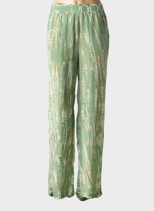 Pantalon droit vert MKT STUDIO pour femme