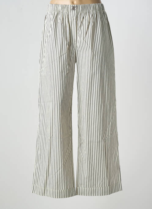 Pantalon large beige GRACE & MILA pour femme