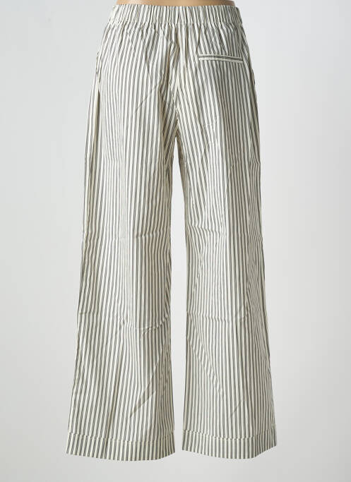 Pantalon large beige GRACE & MILA pour femme