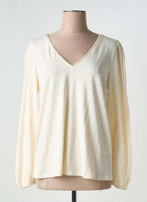 T-shirt beige LOLA ESPELETA pour femme