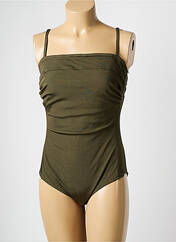 Maillot de bain 1 pièce vert MISS CARAÏBES pour femme seconde vue
