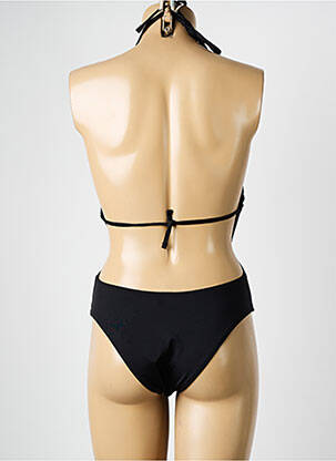 Maillot de bain 1 pièce bretelles élastiquées noir YSABEL MORA femme