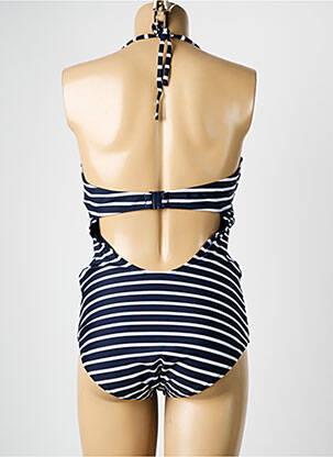 Maillot de bain 1 pièce haut soutien-gorge emboitant haut soutien-gorge emboitant bleu YSABEL MORA femme