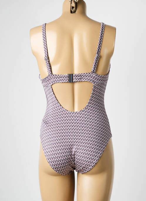 Maillot de bain 1 pièce violet OLYMPIA pour femme