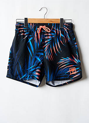 Short fermeture liens à nouer noir SUN PROJECT homme
