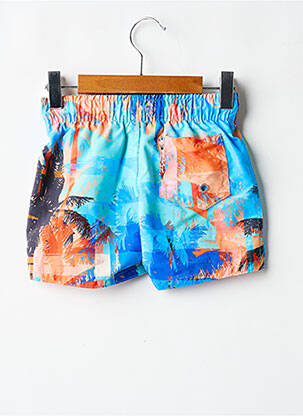 Short de bain imprimé fantaisie bleu SUN PROJECT garçon