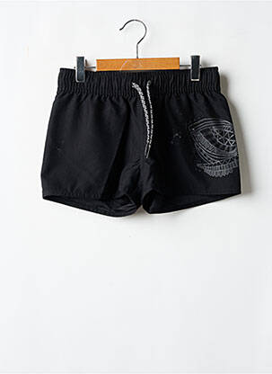 Short de bain fermeture liens à nouer noir PROTEST garcon