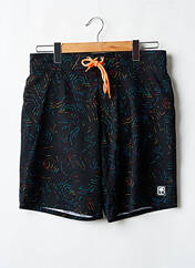 Short de bain noir SUN PROJECT pour homme seconde vue