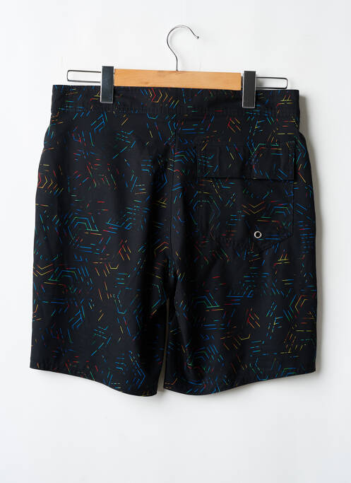 Short de bain imprimé fantaisie noir SUN PROJECT homme