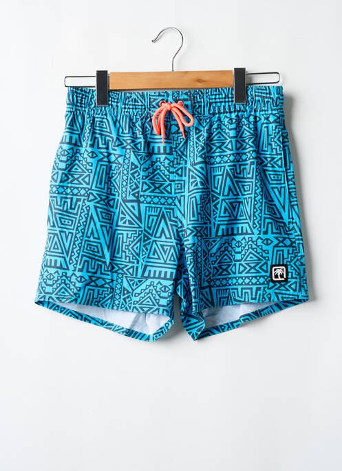 Short de bain bleu SUN PROJECT pour homme