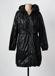 Parka manches longues sans capuche noir ARELINE femme